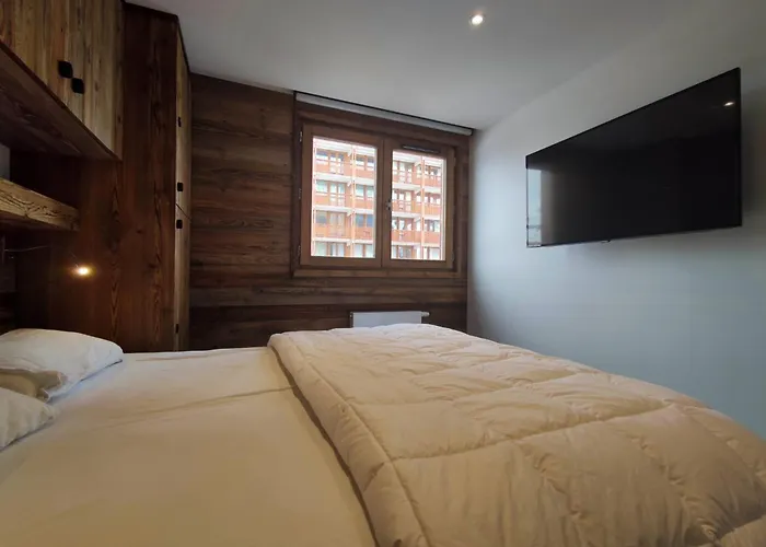 Superbe Au Pied Des Pistes Avec Wifi - 6 Pers. - Fr-1-181-2856 * La Plagne-Tarentaise